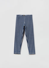 Ovs Leggings With Check Print